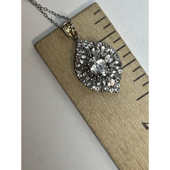 CHRYSOS STS 925 Sterling Silver Pendant And Chain Necklace New - Picture 6 of 13